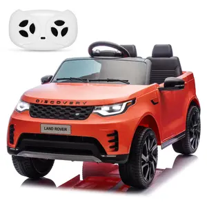 12V 4.5AH Electric Car for Kids, Children Ride On Toy with Parental Remote Control, Kids’ Electric Vehicle with Soft Start Design/3 Speed/Double Seats & LED Lights (Red)