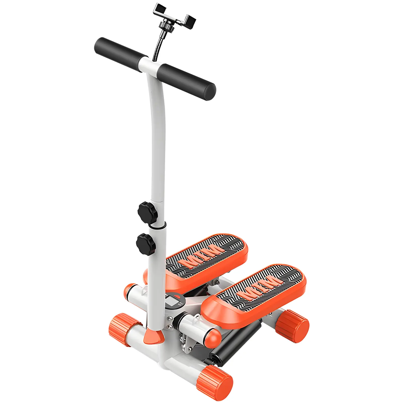 Mini Stepper with Resistance Bands,Steppers for Exercise at Home,Stepper with Handlebar and Phone Stand,Adjustable Height Stair Stepper 330 lb,stepper exercise,exercise equipment,fathersdaygifts step machine,desk stepper,summerwins,father'sdaygifts,bathin