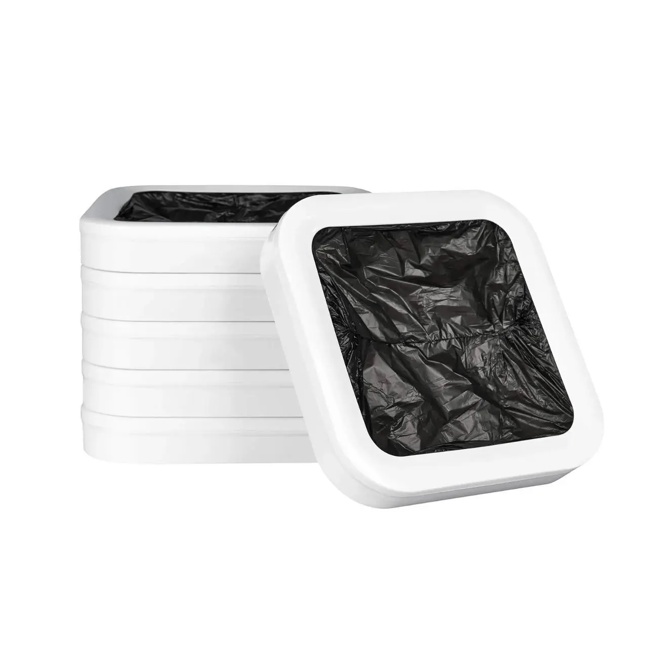 TOWNEW Intelligent Garbage Can T1S/T AIR X  IntreLifeSmart Smart Bin T AIR X Official Refill Rings for T1 T air Trash Bin Up to 150 Bags 6 Months Supply