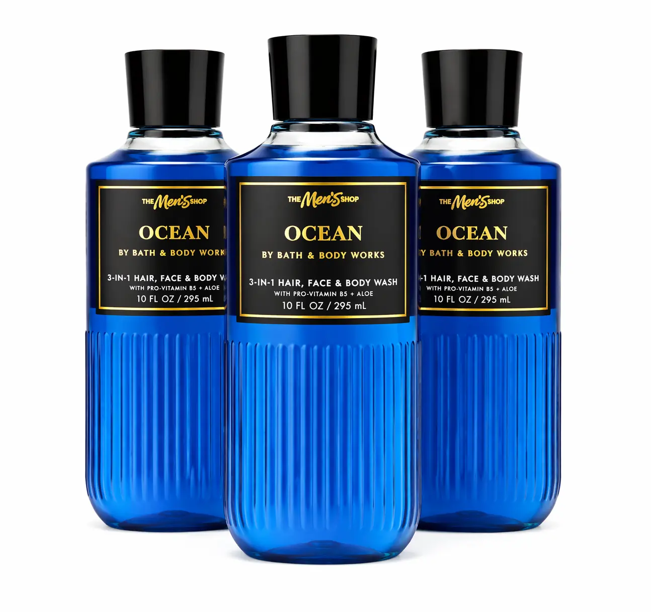 OCEAN Bath & Body Works Body Wash 3-Pack - 10 oz Each