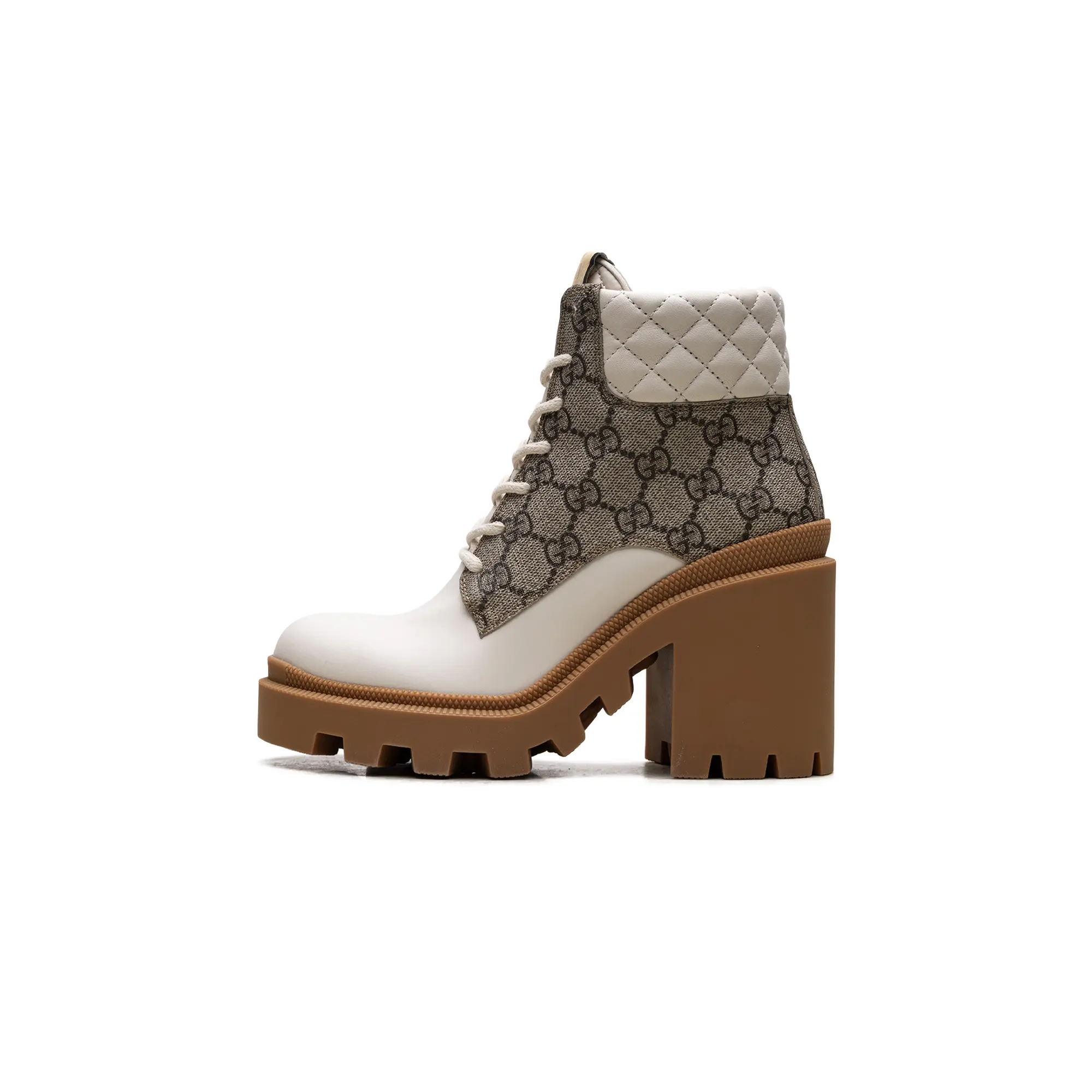 GG Ankle Boot "Beige / White" 659691 UC810 9066