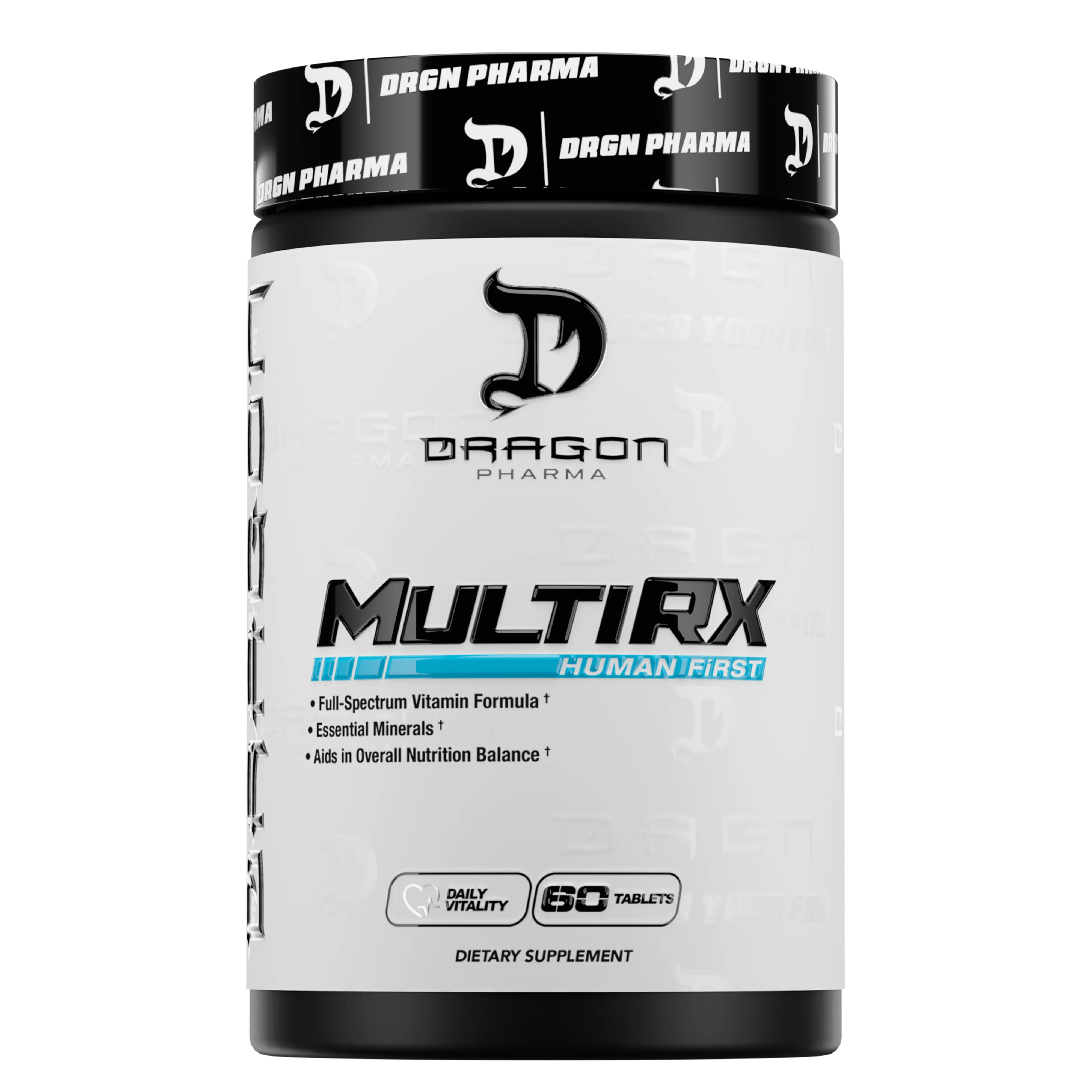 Dragon Pharma MultiRX Vitamin Supplement - 60 Tablets