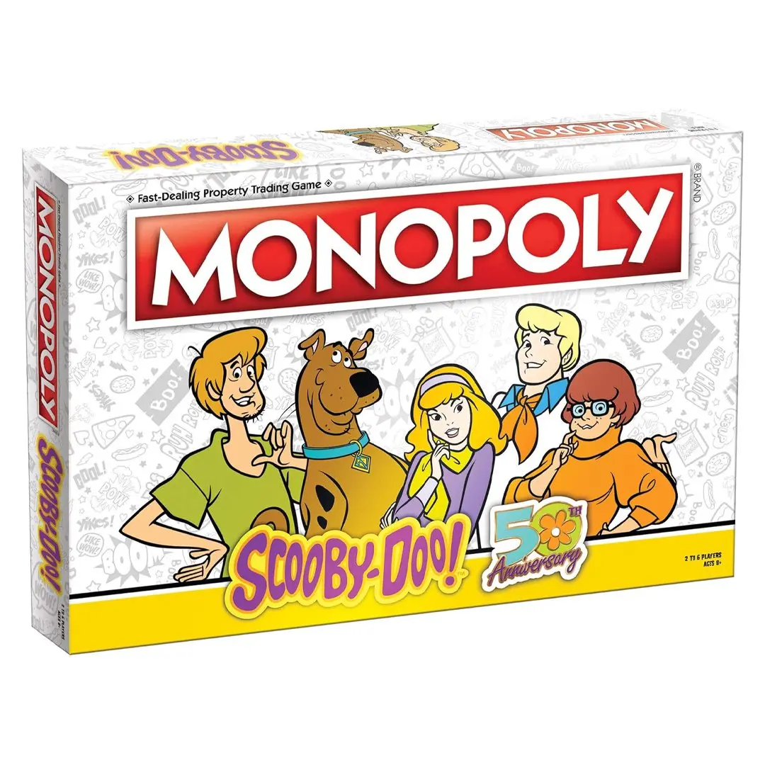 Hasbro Monopoly: Scooby-Doo Classic Tabletop Game - Fun Board Game for Family Night, Tabletop Games, Fun Board Games