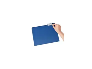 Avery Removable Extra-Large File Folder Labels, Sure Feed Technology, Removable Adhesive, White, 0.94" x 3.44", 450 Labels (8425)