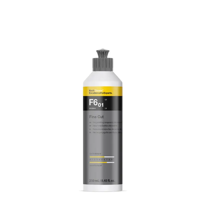 Koch Chemie Fine Cut (F6.01) Medium Cutting Compound, Car Scratch Remover Polishes, Paint Correction Products for Automotive Paint Care, Car Detailing Products, Detailing Car