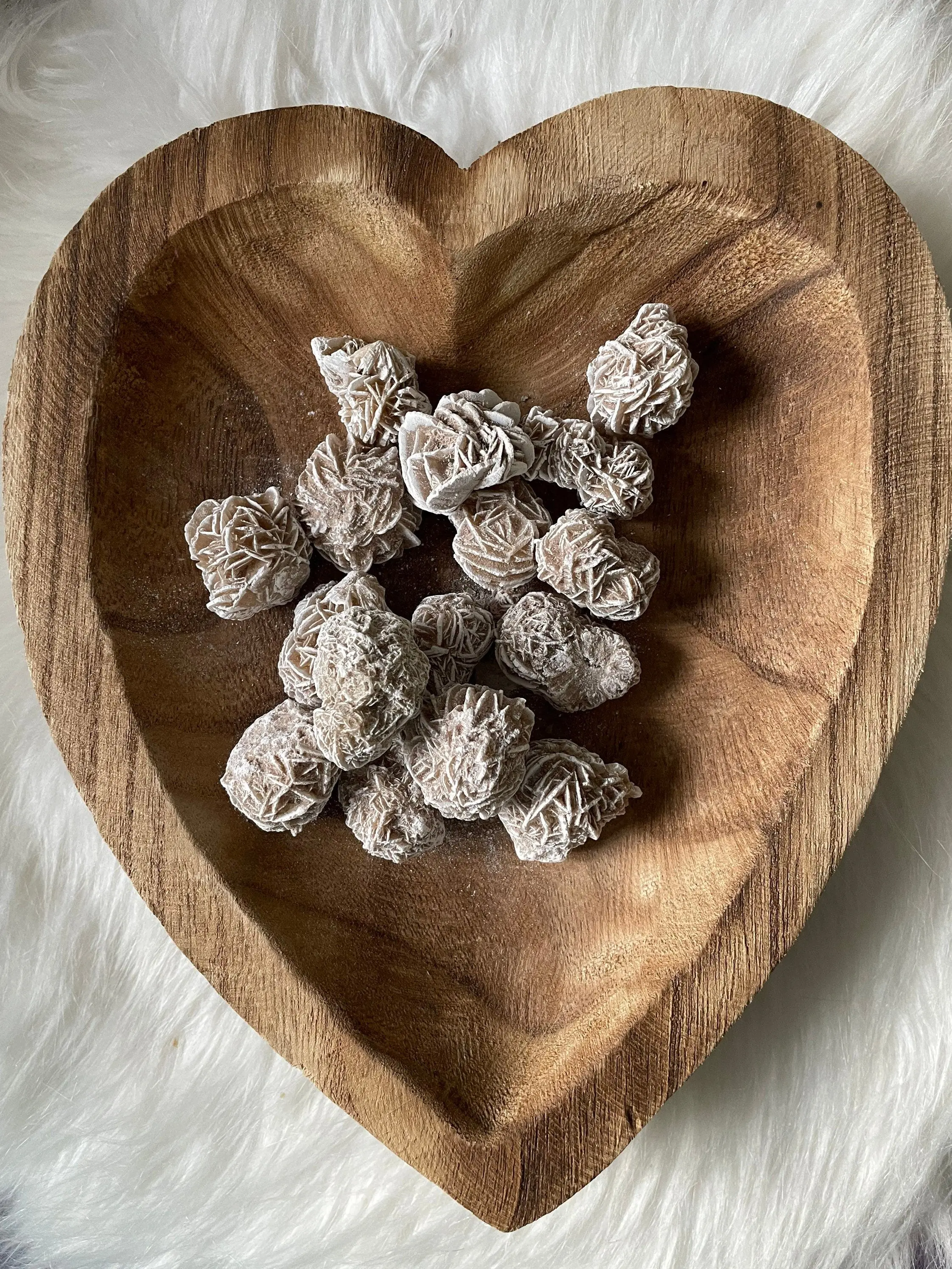 Desert Rose Selenite chakra stone