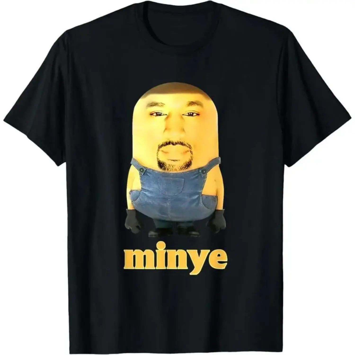 Cotton Humorous Minye T-Shirt for Men and Women