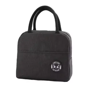 Eco-Friendly Thermal Insulated Lunch Bag, Waterproof Portable Cooler Handbag, Bento Pouch for School Work Food Storage