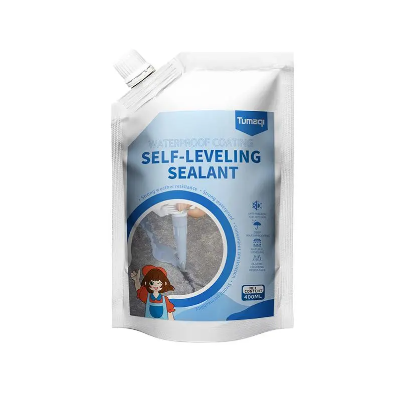 Cracks Concrete Caulking Adhesive, Concrete Sealant Waterproof RepairRepair Agent Crack Filler，penetrates deep into cracks,   bonds thoroughly, highly elastic, crack-resistant, cold-resistant, durable, and stable—comes with application tools.