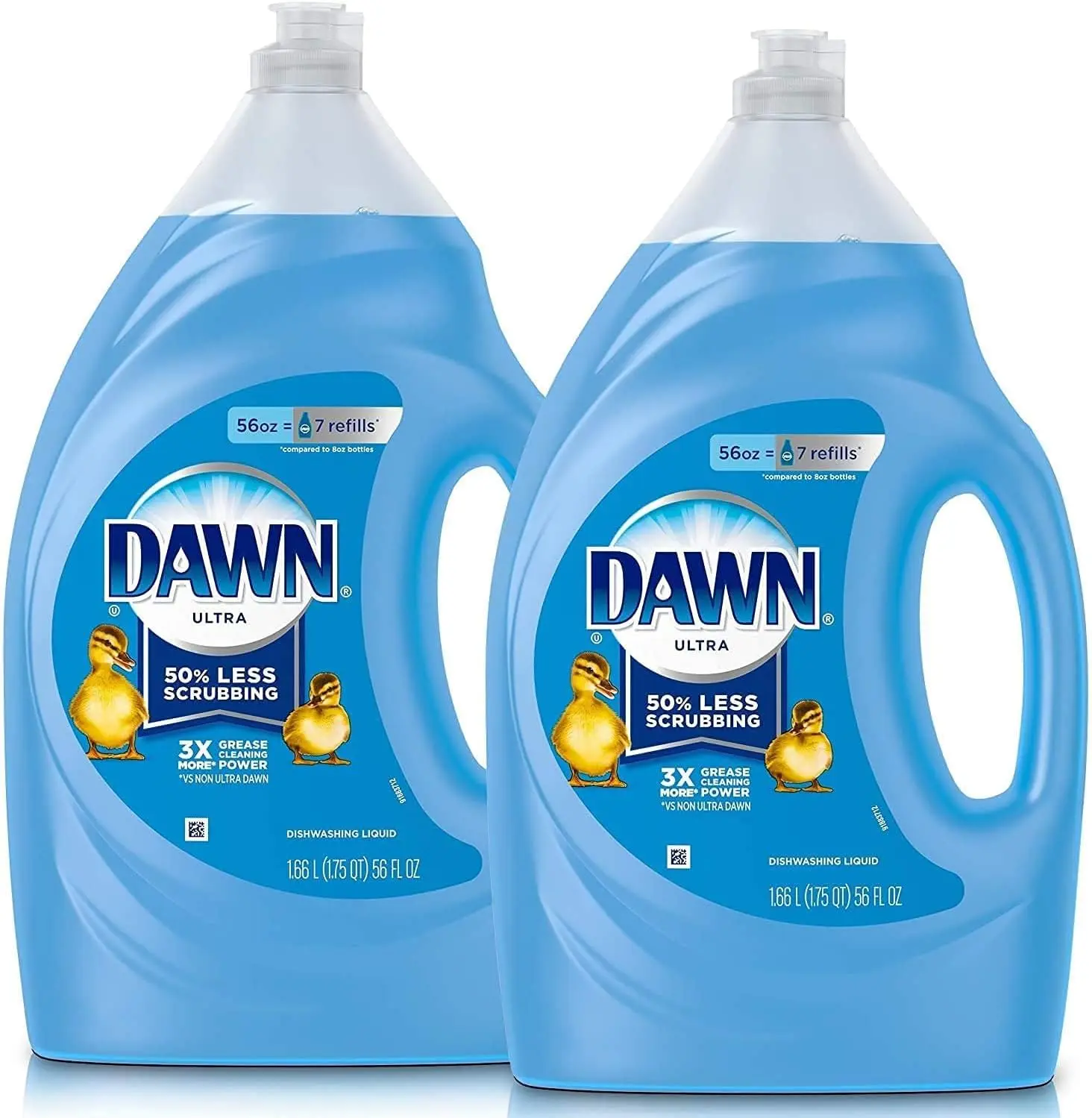 Dawn Dish Soap Ultra Dishwashing Liquid, Dish Soap Refill, Dish Detergent Liquid, Original Scent, 56 Fl Oz (Pack of 2) Procter & Gamble - Pampers