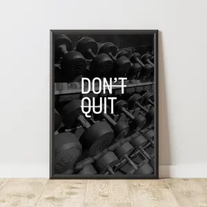 Gym Motivation Poster, Motivation Print, Motivation Wall Art, Inspiration Wall Art, Home Gym Decor, Fitness Motivation, Dumbbells Poster