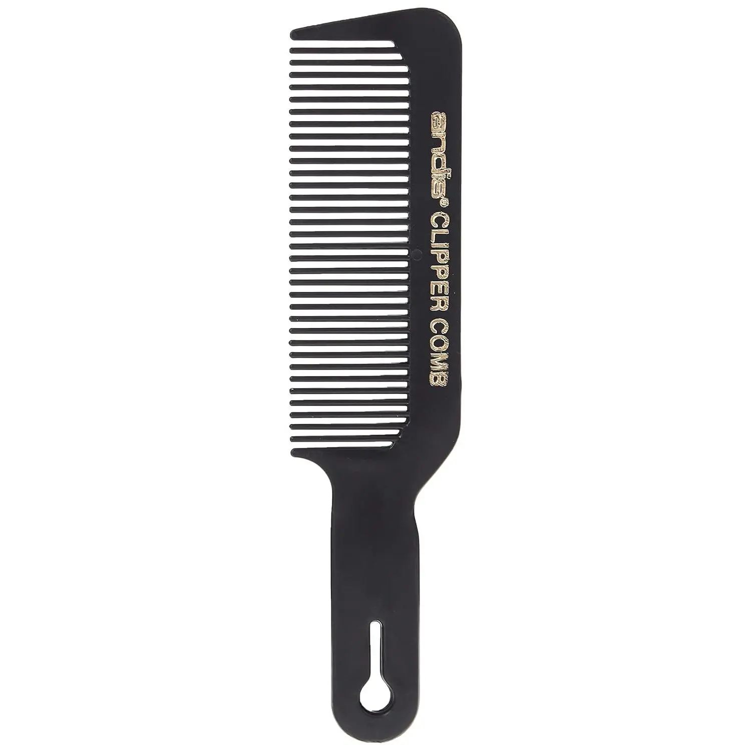 Andis Black Plastic Clipper Comb - Professional Hair Care Accessory, Essential Hair Styling Combs for Trimmers & Clippers, Hair Cutting Comb, Chemically Treated