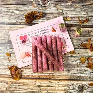 Love, Self-Esteem & Friendship Ritual Candle Set – Dressed Pink Spell Candles