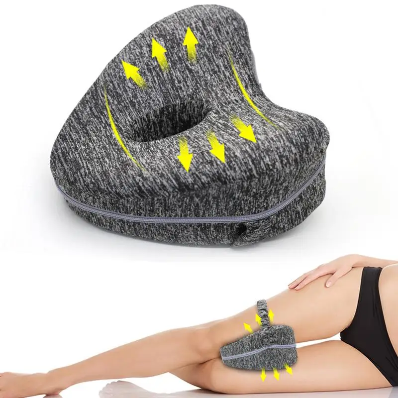 Memory Foam Leg Pillow for Sleeping, 1 Count Comfortable Leg Pillow, Knee Cushion Between The Legs, Summer Gift Ideas
