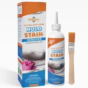 Stain Remover Gel Cleaner Heavy Duty for Front Loader Washing Machine Seal, Bathroom Grout, Shower, Caulk - Cleaning Solution