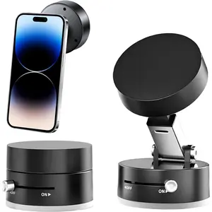 Magnetic Suction Phone Mount for Car Adjustable Foldable Portable Suction Cup Holder with 360 Degree Rotation Universal Car Phone Holder Magnetic Value Pack TikTokShopBlackFriday Christmas Gift