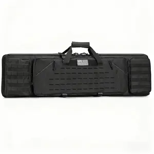 CV Sport 42"/46" Tactical Long Soft Range Bag - Lockable Zipper & Backpack Strap | Hunting Range