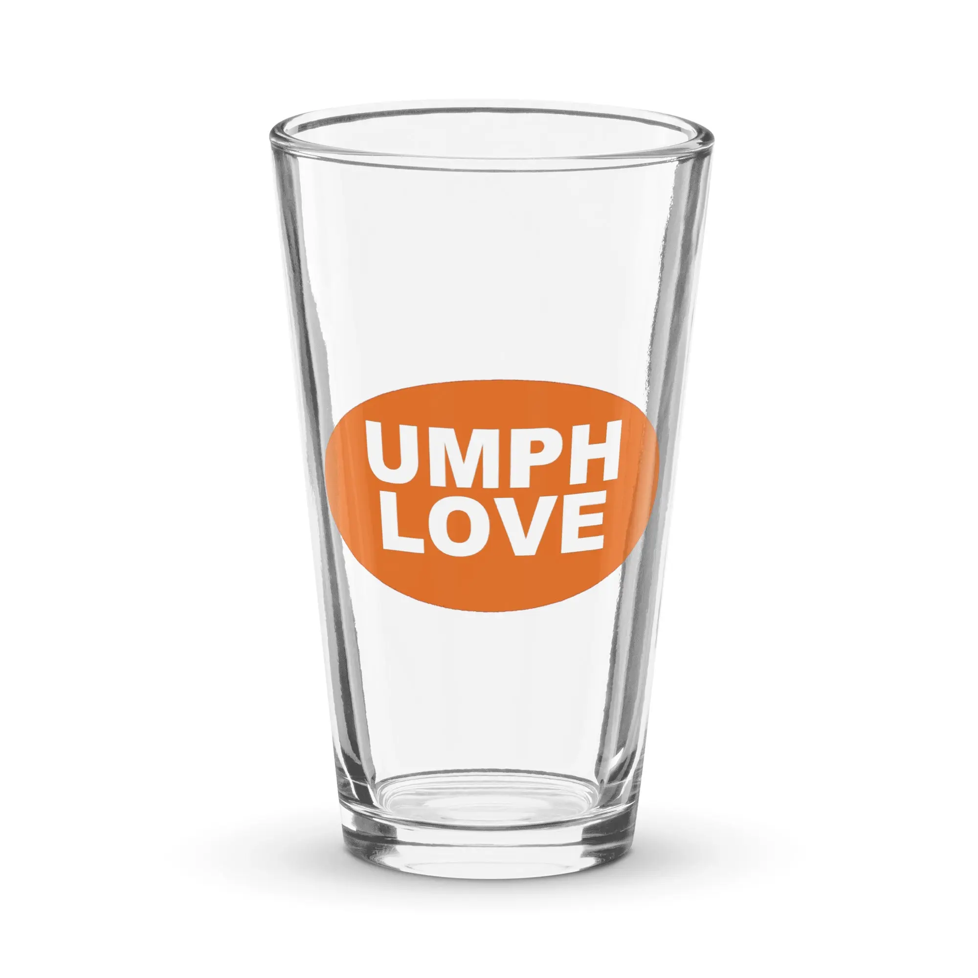 Umph Love - Shaker pint glass
