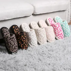 ComfyLuxe Leopard Pattern Luxury Soft Slippers