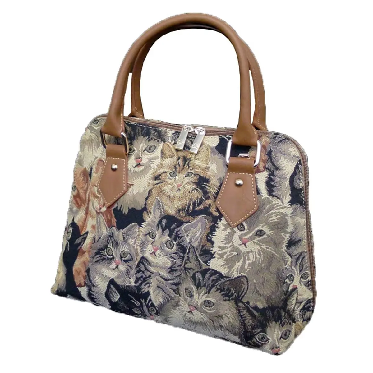 212 MAIN Animal Print Convertible Tapestry Purse - Fashionable Women's Handbag, Fashionable Handbag, Animal Print Women's Handbags