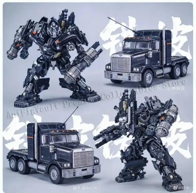 IN STOCK NOW Transformation Black Apple M06 Alloy Modification Enlarged Version MPM06 Ironhide Collectible Action Figure toys