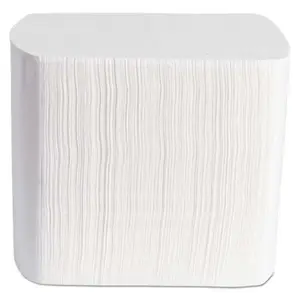 212 MAIN Absorbent 2-Ply Interfolded White Dispenser Napkins, 6.5 x 8.25 in, 500 per Pack, 12-Pack, Two-Ply