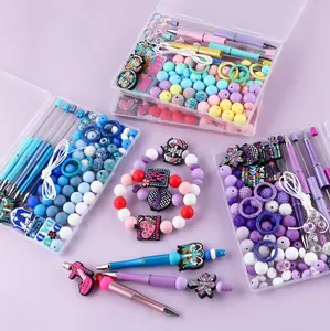 85PCS DIY Beadable Pen Kit | Make Your Own Custom Pens | Craft Gift for DIY Lover