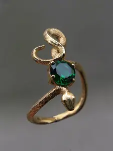 Punk Vintage Snake Design Ring, Gifts for Her, Fashion Accessories for Both Men & Women for Party, Daily Clothing Decor, Trendy All-match & Exquisite Jewelry for Birthday Gift, Punk Style Ring, Women Gifts