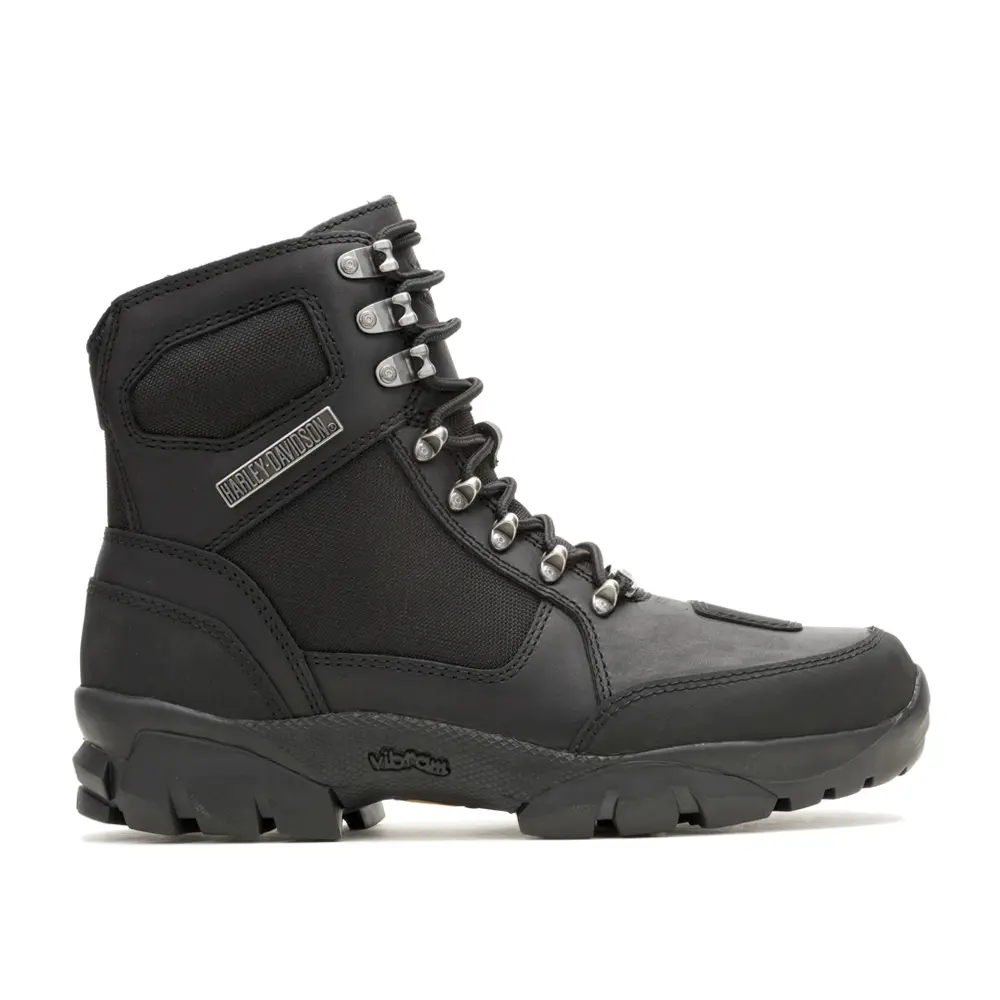 Harley-Davidson Footwear Mens Karlson Motorcycle Casual Boots Ankle - Black