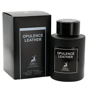 Opulence Leather by Maison Alhambra cologne men EDP 3.3 / 3.4 oz New in Box