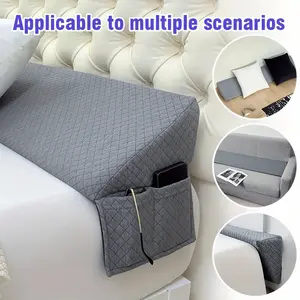 Bed Wedge Pillow - Bed Gap Filler Mattress Wedge Headboard Pillow Close The Gap 0-7" Between Your Headboard And Mattress Or Wall for Sleeping Backrest Pillow