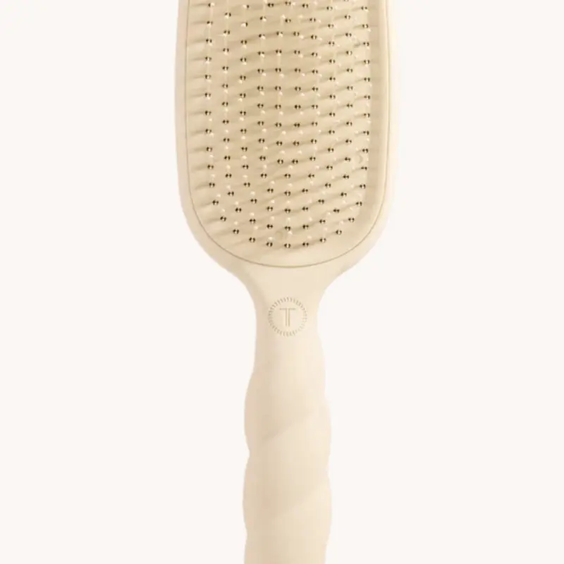 Teleties Detangler Hair Brush for Thick Hair TAN