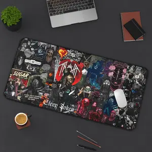 Sleep Token Mousepad | The Summoning Inspired Mouse Pad | Dark Band Desk Setup | Music Lover Gaming Accessory | PC Desk Essentials | Fan Merch Gift | Gift Under $30