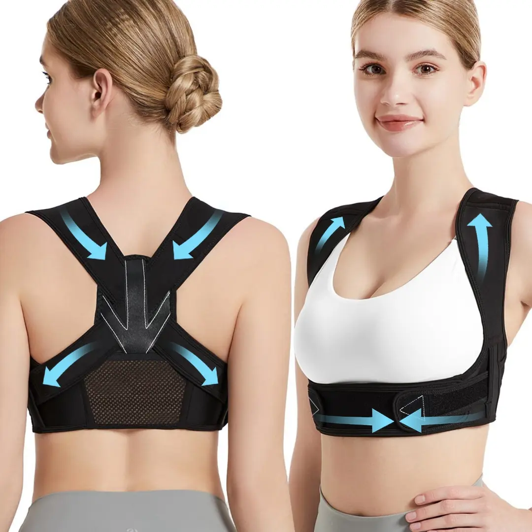 Back Posture Corrector for Men and Women Adjustable Shoulder Posture Brace Straightener Back Posture Belt Shoulder Back Aligner
