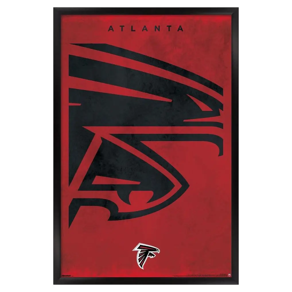 Atlanta Falcons Logo Poster