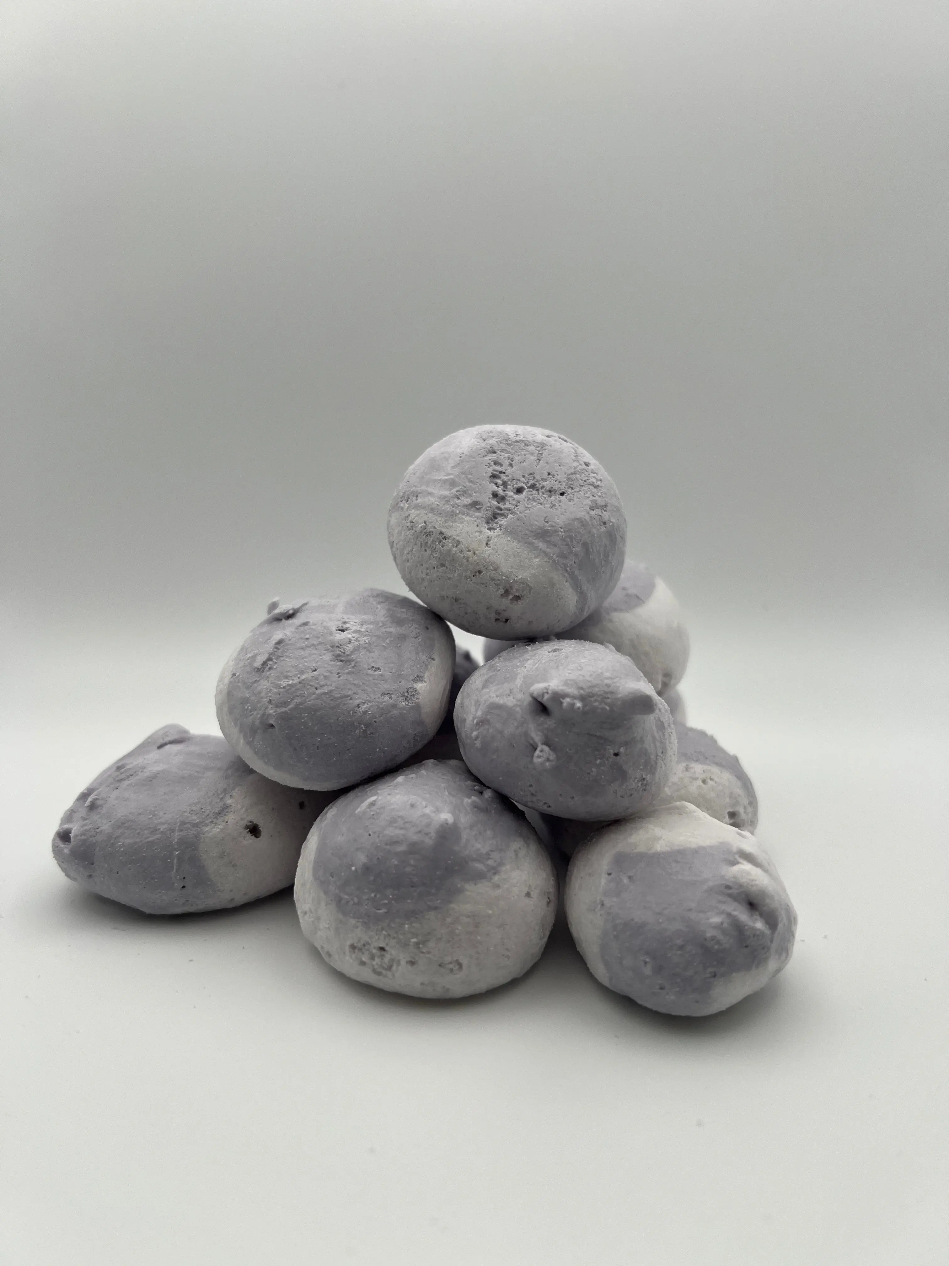 Sweet Crunch Labs Huckleberry Crunch Puffs - Bold Freeze-Dried Candies with Sea Salt & Coconut Oil, Bite-Sized Snack for All Ages, Cupboard-Storable Treat