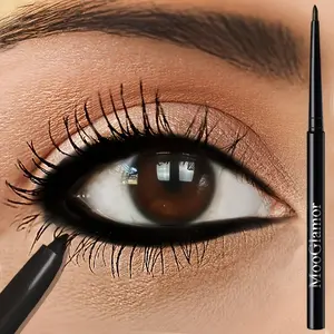 Long-lasting Waterproof Eyeliner Gel Pen Set, 12pcs Natural Look Eyeliner, Easy Coloring Eyeliner, Professional Eye Makeup Accessories, Eye Pencil Set, Cosmetic, Eye Makeup Supplies