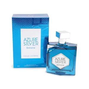 Silver Extreme Pour Homme Eau De Toilette Natural Spray Cologne for Men 100ml/3.4fl.oz.