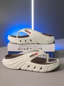 Men's Massage Sandals, Summer Breathable Beach Shoes, Luxury Ventilated Flip Flops, Large Size Men's Slippers, Comfortable Footwear, Lightweight Breathable Sandals