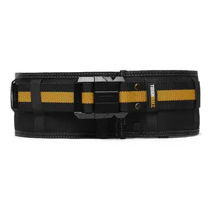 Pro Padded Tool Belt with Buckle, Polyester Material Tool Belt, Multifunctional Tool Belt for Handyman and Construction Workers, Construction Gear