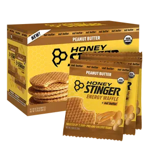 Peanut Butter Organic Energy Waffle Box of 16 Peanut Butter Organic Energy Waffle Box of 16