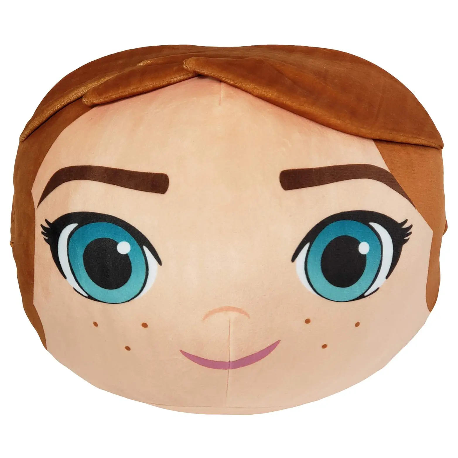 Disney Frozen 2 Anna Soft Cushion - 11in Polyester Mix Pillow, Whimsical Home Decor