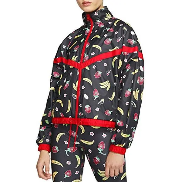 Nike Woven Printed Jacket Womens Windbreakers
