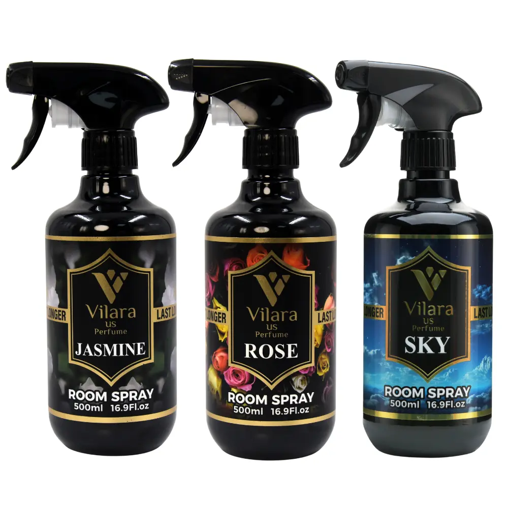 High Quality & Fresh Scent Room Sprays 500ML - Concentrated Fruity, Sweet, Woodsy & Seasonal Air Fresheners - Long-Lasting Home Fragrance Mists Perfume