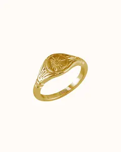 Moonbeam Pinky Ring