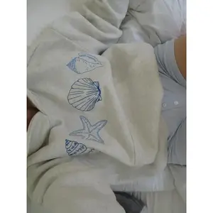 Seashell Hoodie Cotton Menswear