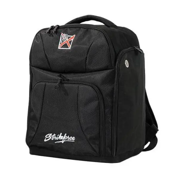 KR Strikeforce Strike Pack Bowling Backpack - Lightweight Unisex Bowling Gear Bag, Holds 1 Ball, Zip Shoe Compartment, Accessories Compartment, Multiple Colors