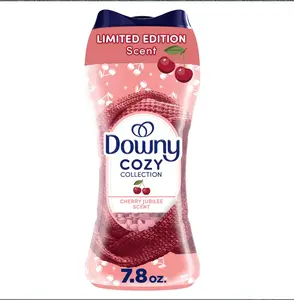 Downy Cozy Collection In-Wash Laundry Scent Booster Beads, Cherry Jubilee Scent, 7.8 oz, Limited Edition Laundry Beads