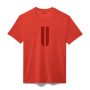 NOBULL Men's U Tee in Crimson