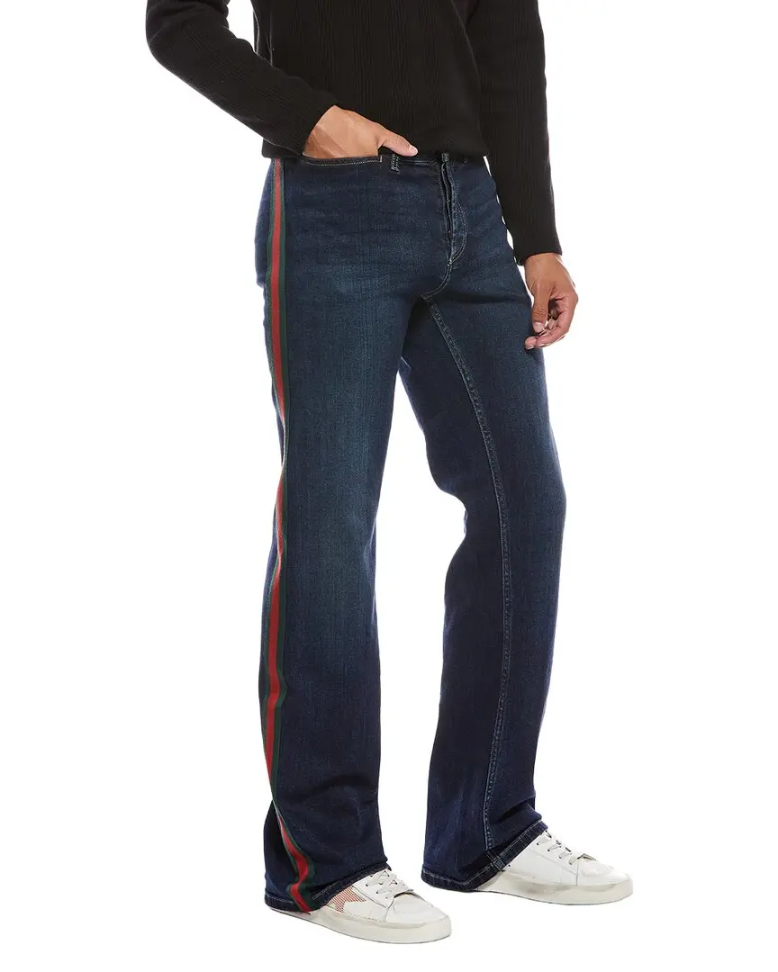 Gucci Web Denim Pant